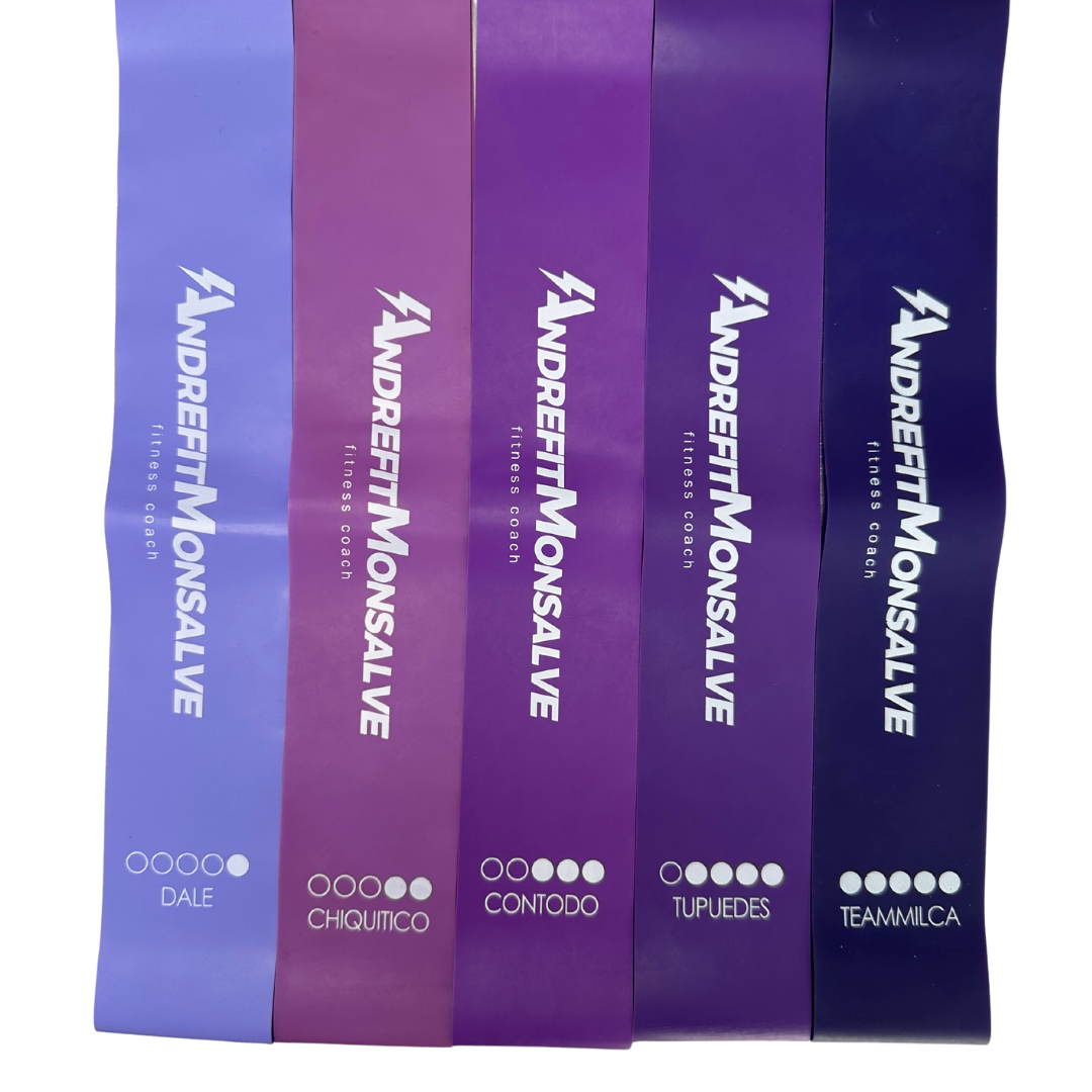 Bandas de resistencia #MuyAndrefit NEW COLORS!