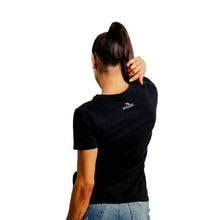 Cargar imagen en el visor de la galería, Black Blue Pink Shirt | RETOANDREFIT
